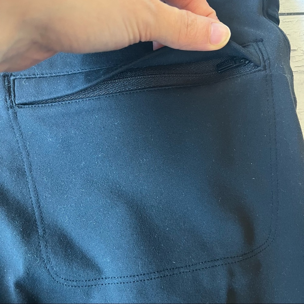 Athleta Delancey Moto Tight Black High Rise Leggings Size XL Tall - Picture 8 of 11